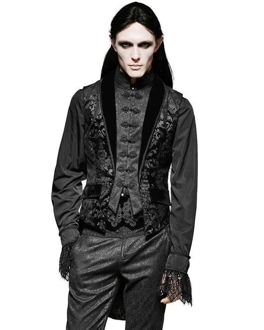 Y-696 Mens Gothic Aristocrat Tailcoat Vest