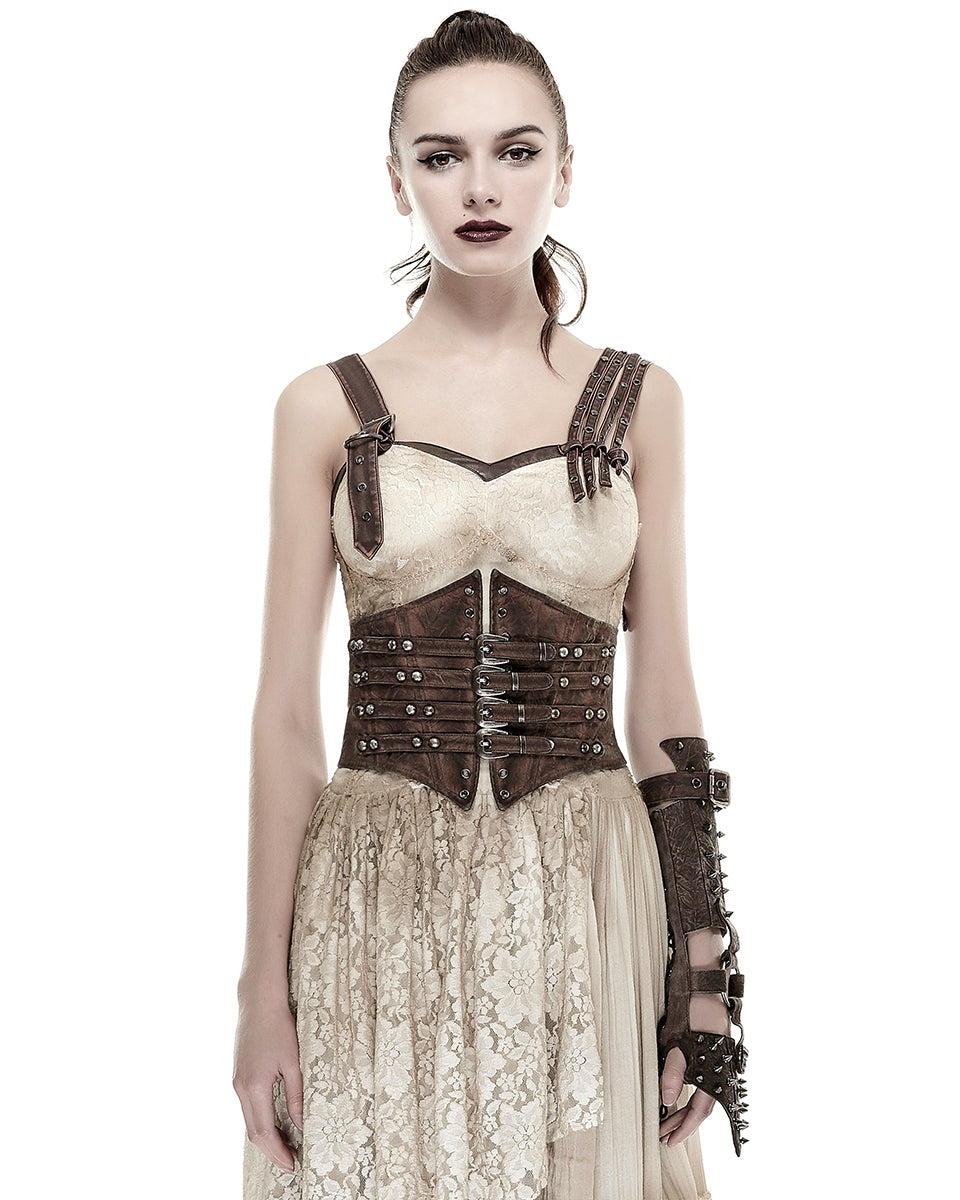 Y-659 Valkyrie Cincher Corset - Brown