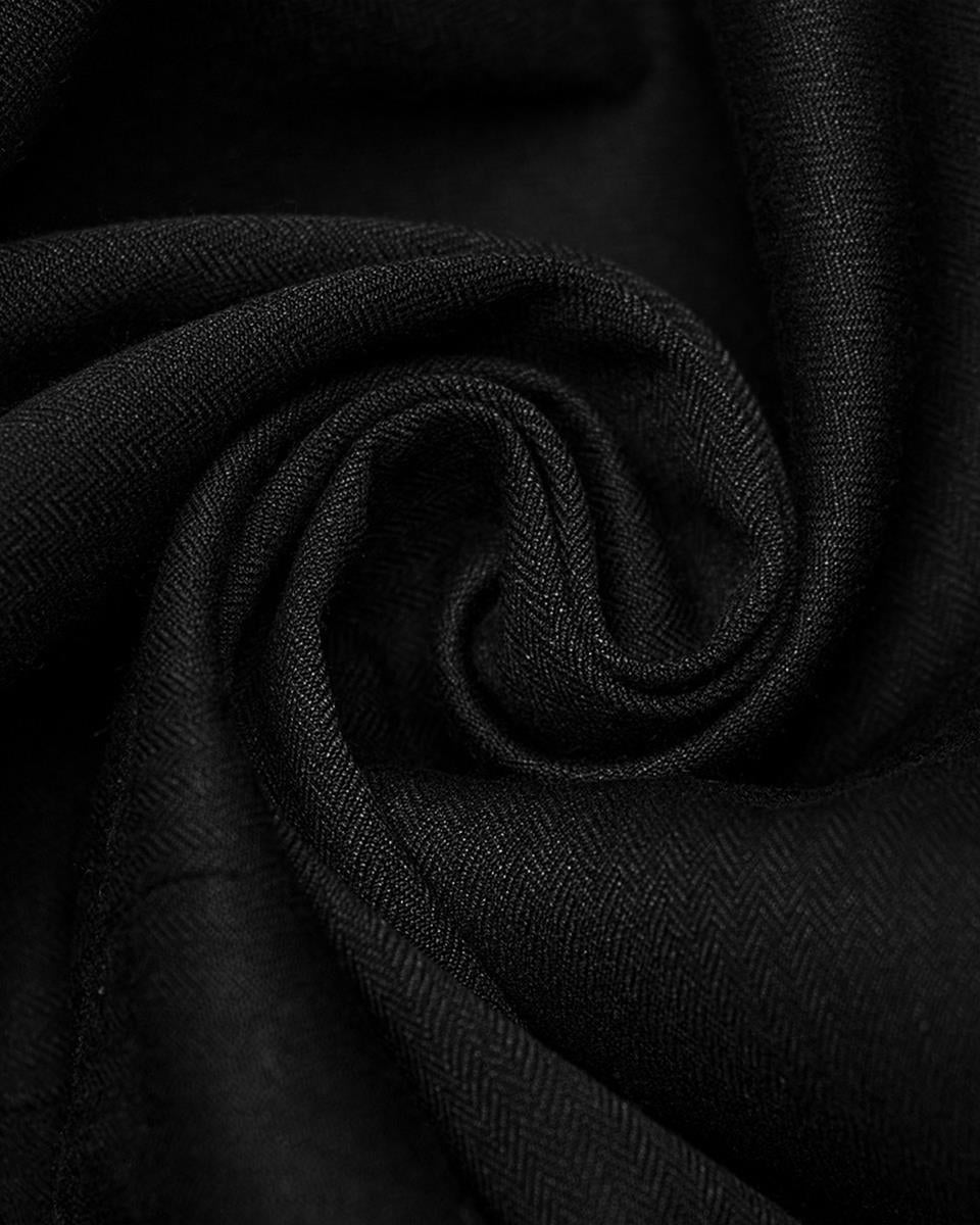 WY-1599LDM-BKM Mens Gothic Aristocrat Batwing Cutaway Tailcoat Jacket