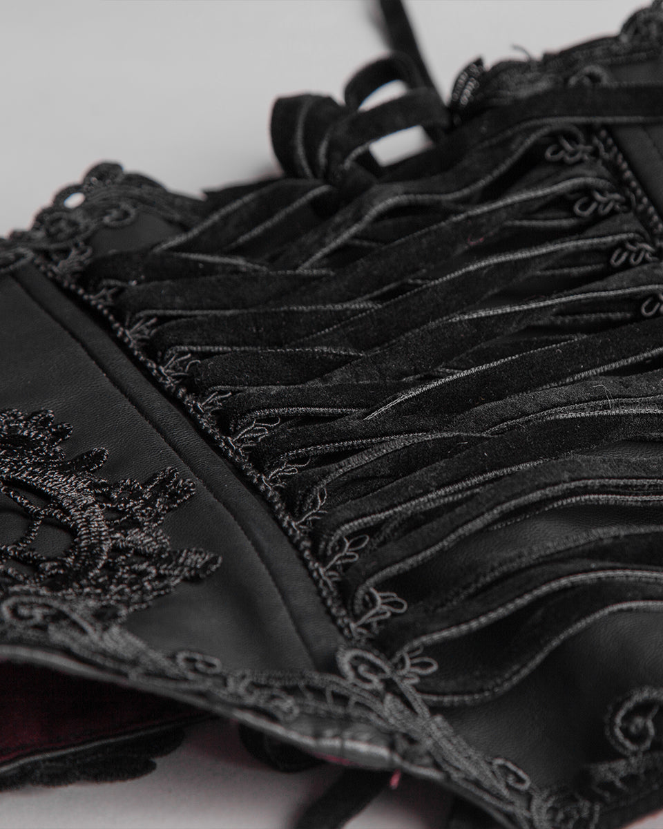 LS045 Valyria Cincher Corset - Black