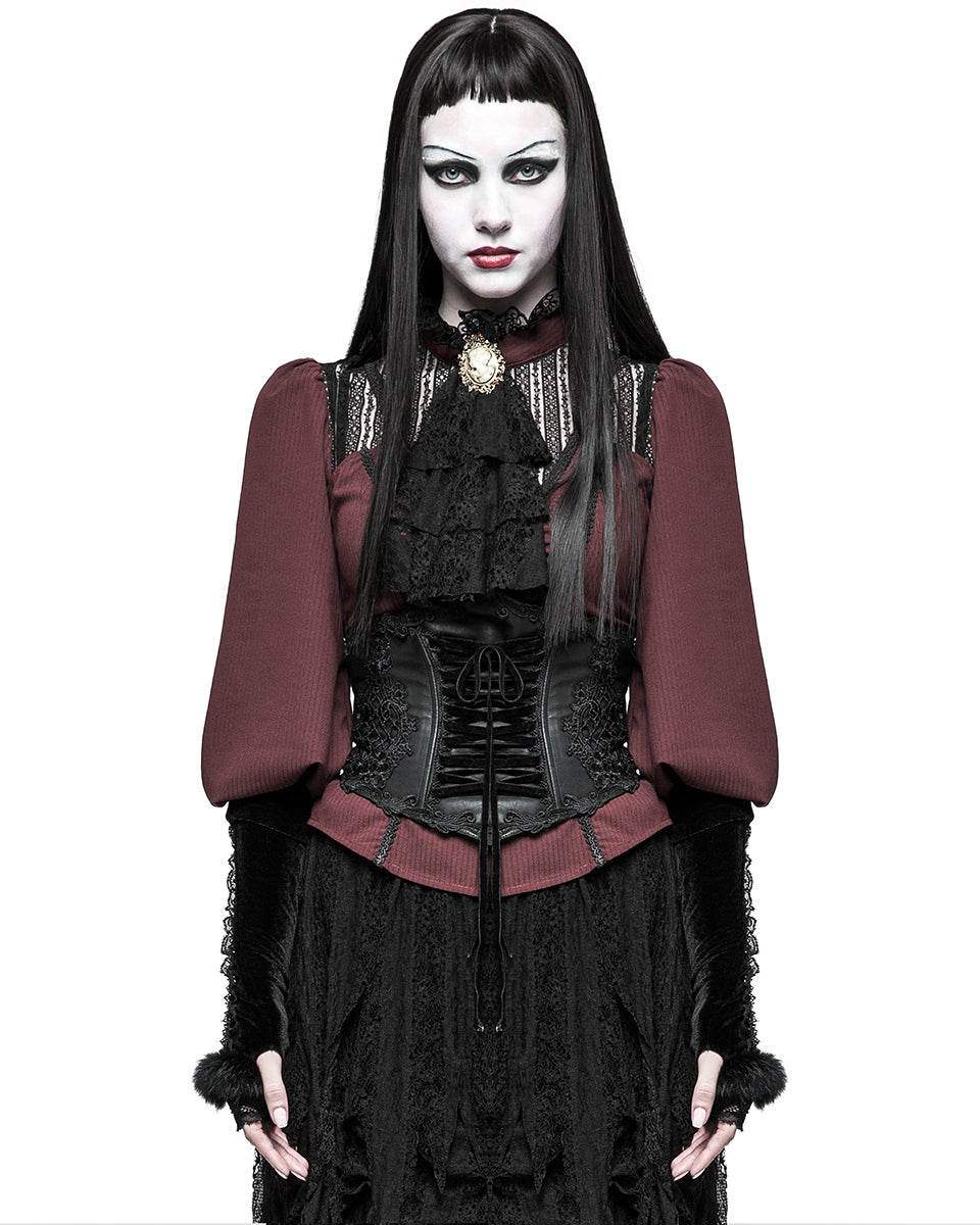LS045 Valyria Cincher Corset - Black