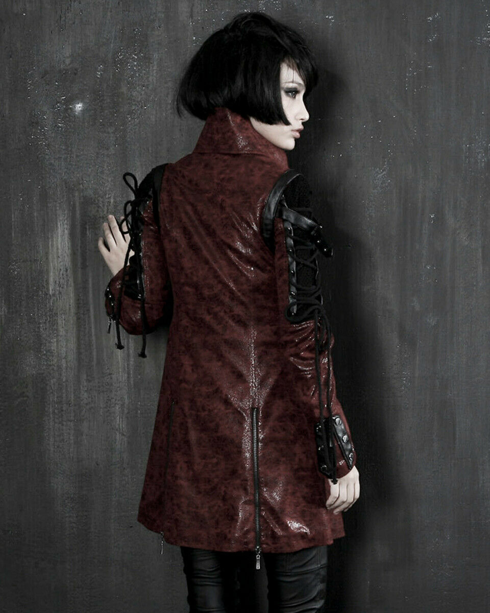 Y-349 Womens Poisonblack Jacket - Red