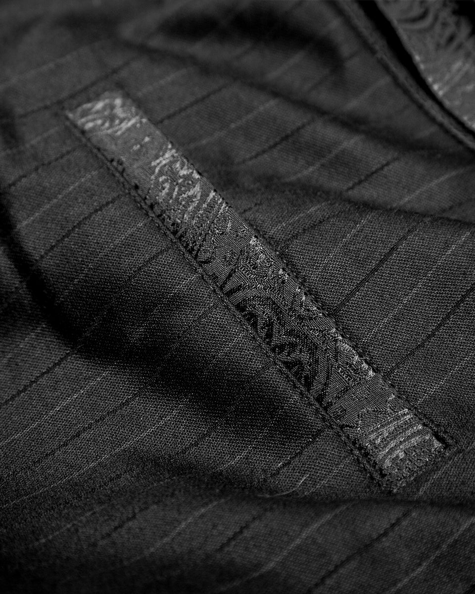 Gainsborough Mens Trousers - Black Stripe