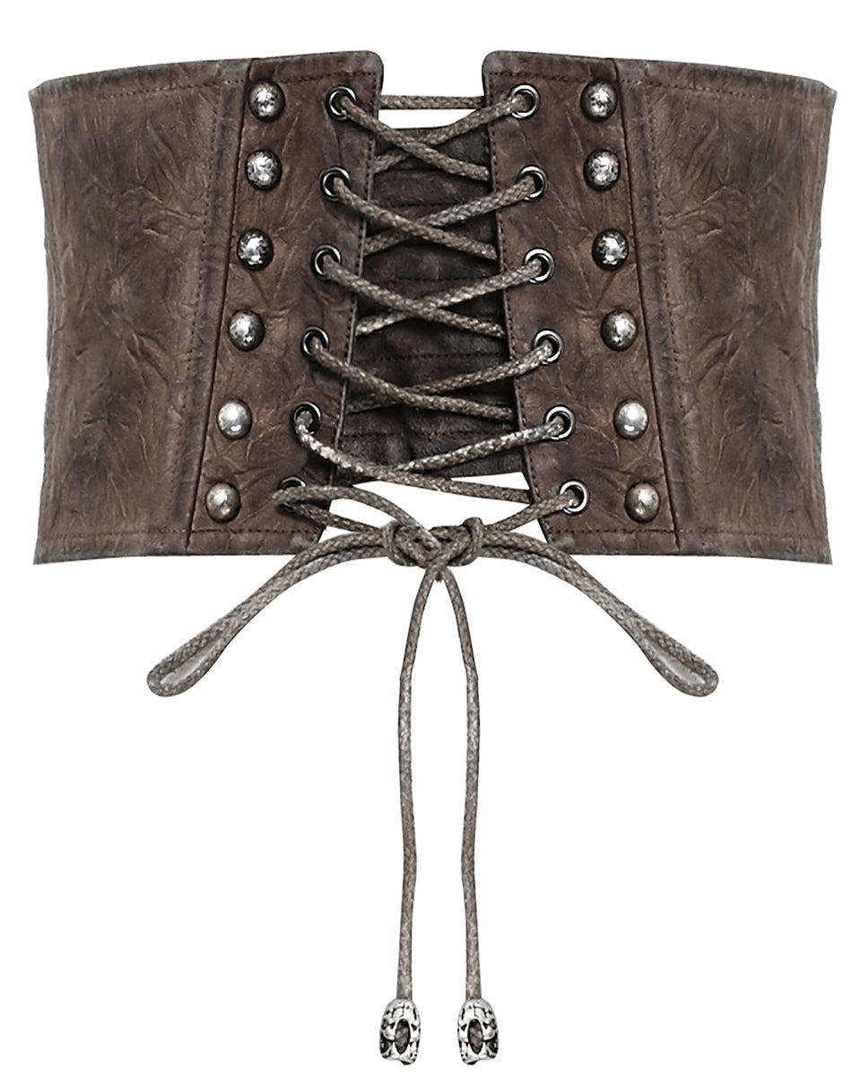 Y-659 Valkyrie Cincher Corset - Brown