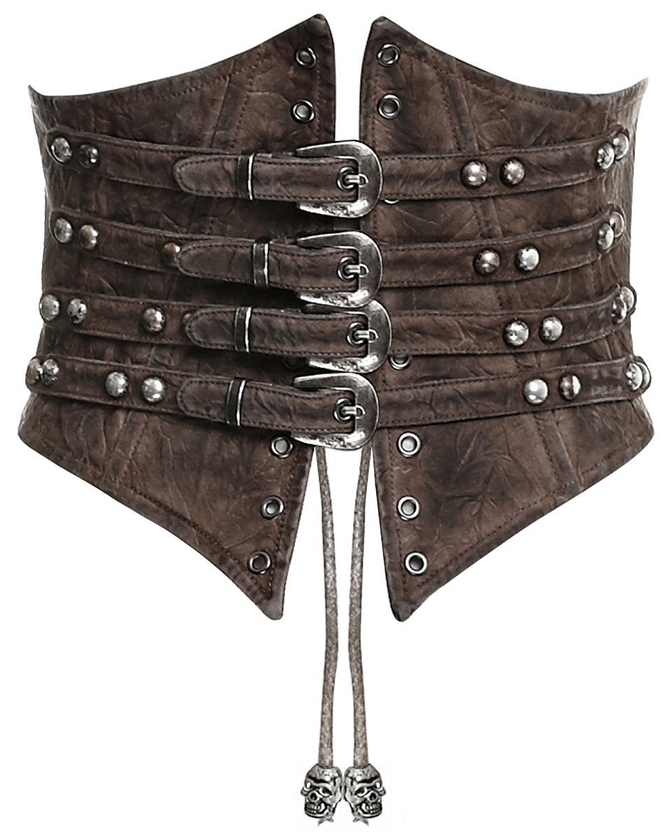 Y-659 Valkyrie Cincher Corset - Brown