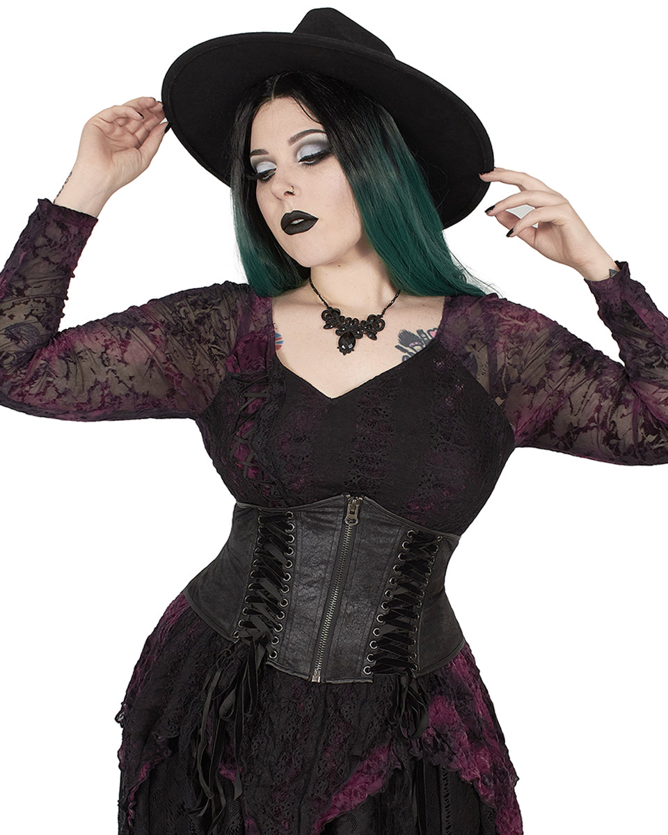 DS-447 Plus Size Apocalyptique Cincher Corset Belt