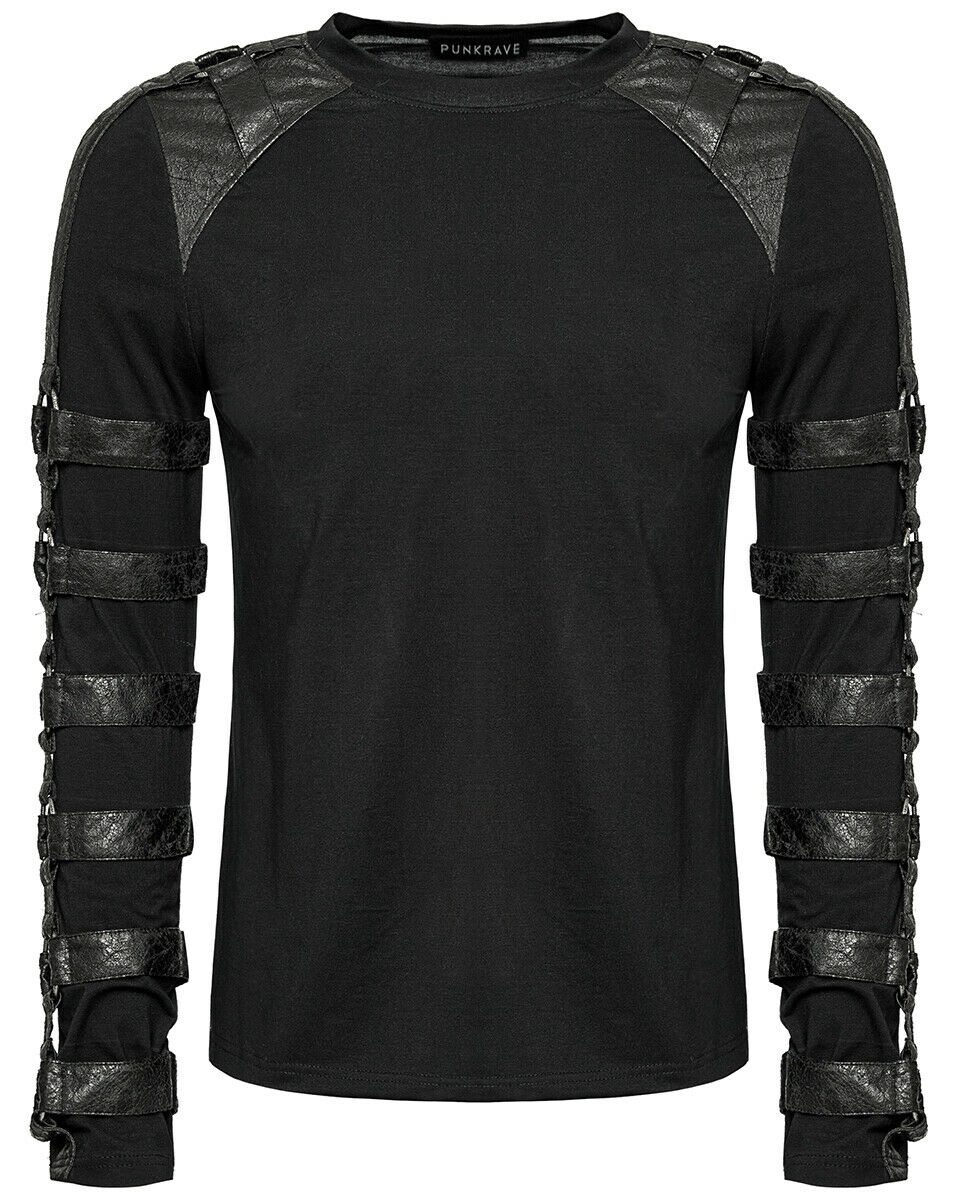 T-457 Deconstruction Unit Mens Dieselpunk Long Sleeve Top