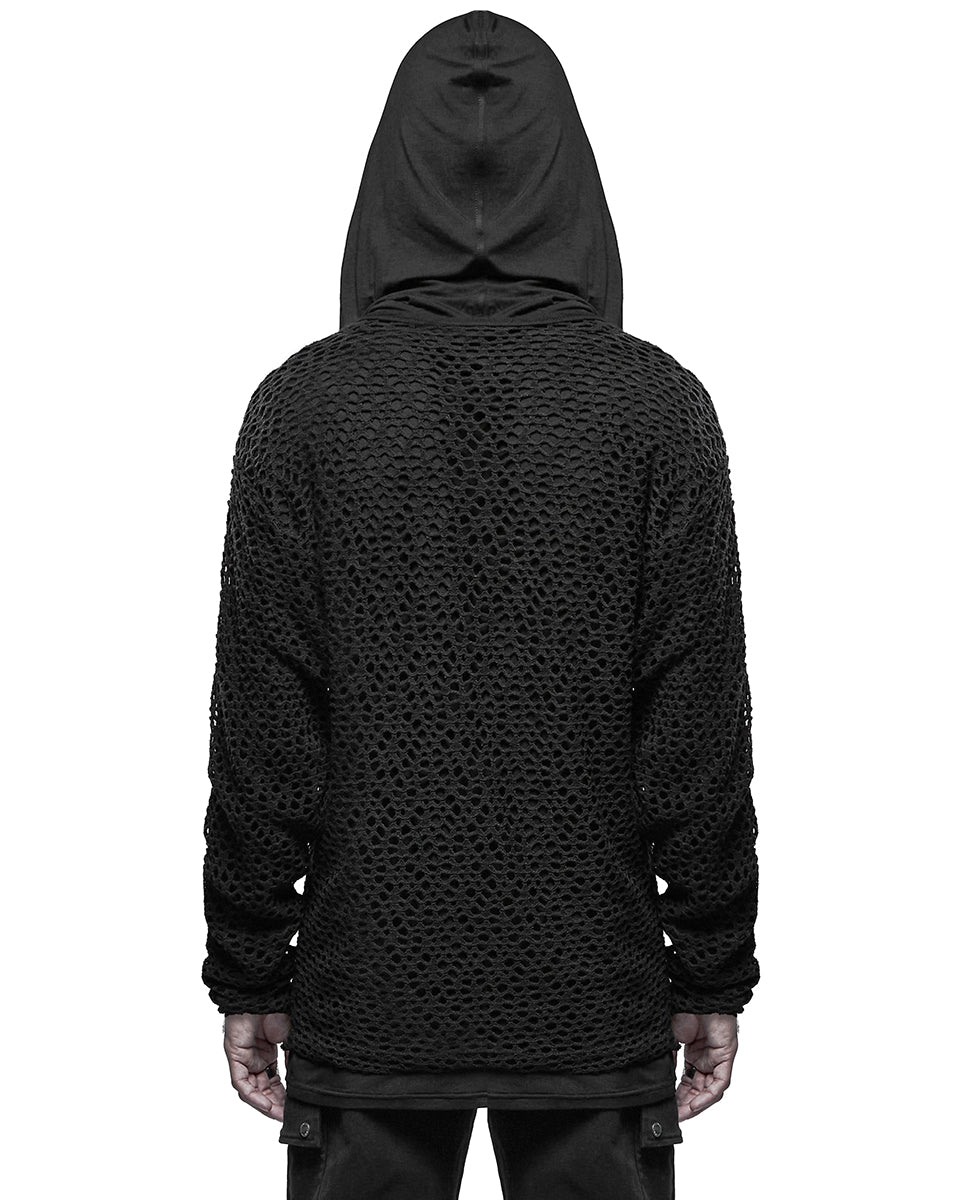 WT-687 Shadow Siphon Mens 2-Piece Apocalytic Hooded Top