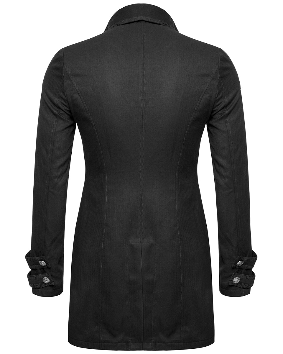 Y-750 Halifax Mens Morning Jacket - Black