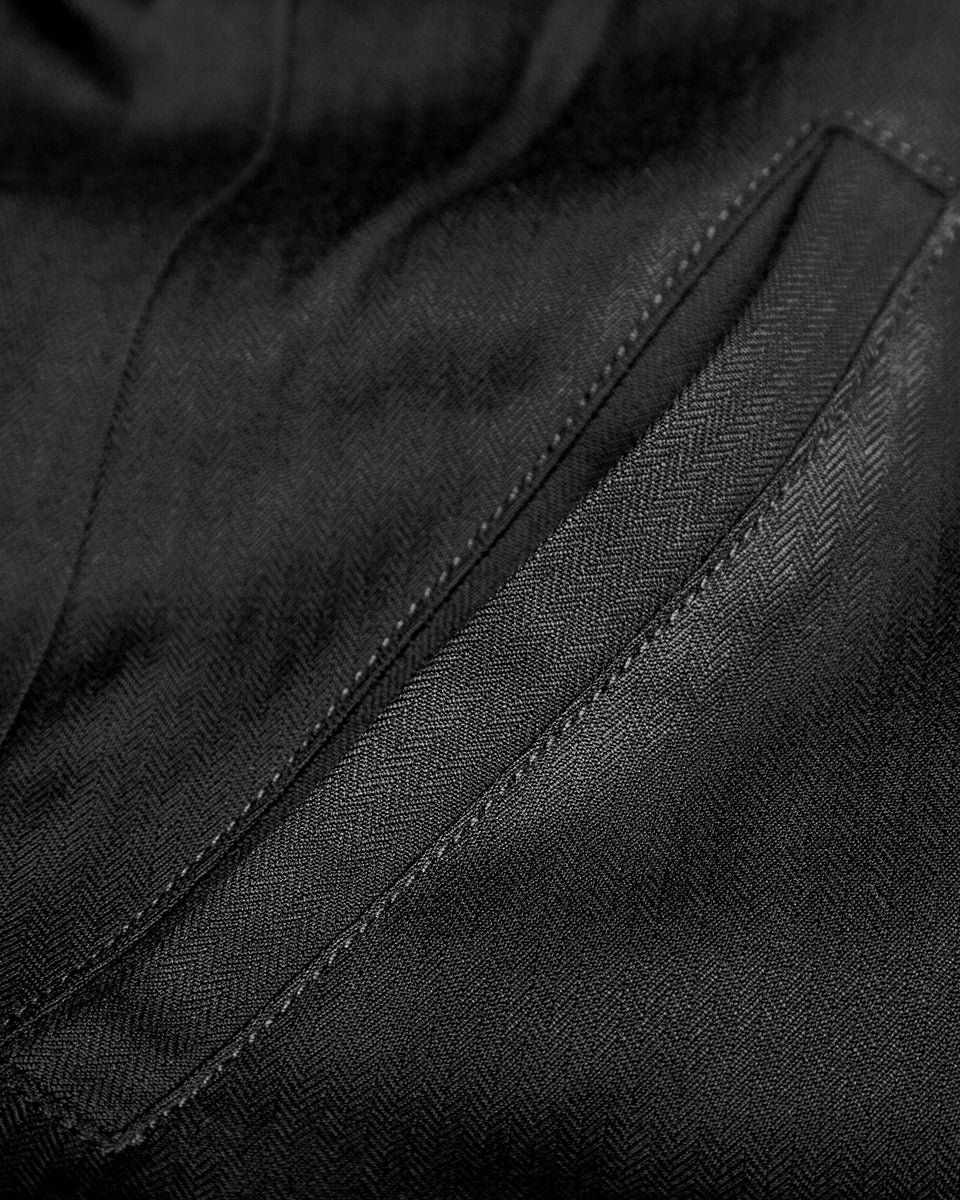 Y-750 Halifax Mens Morning Jacket - Black