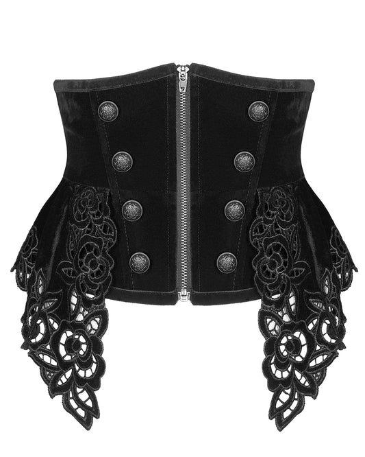 WS-425 Lunaria Gothic Waist Cincher Corset
