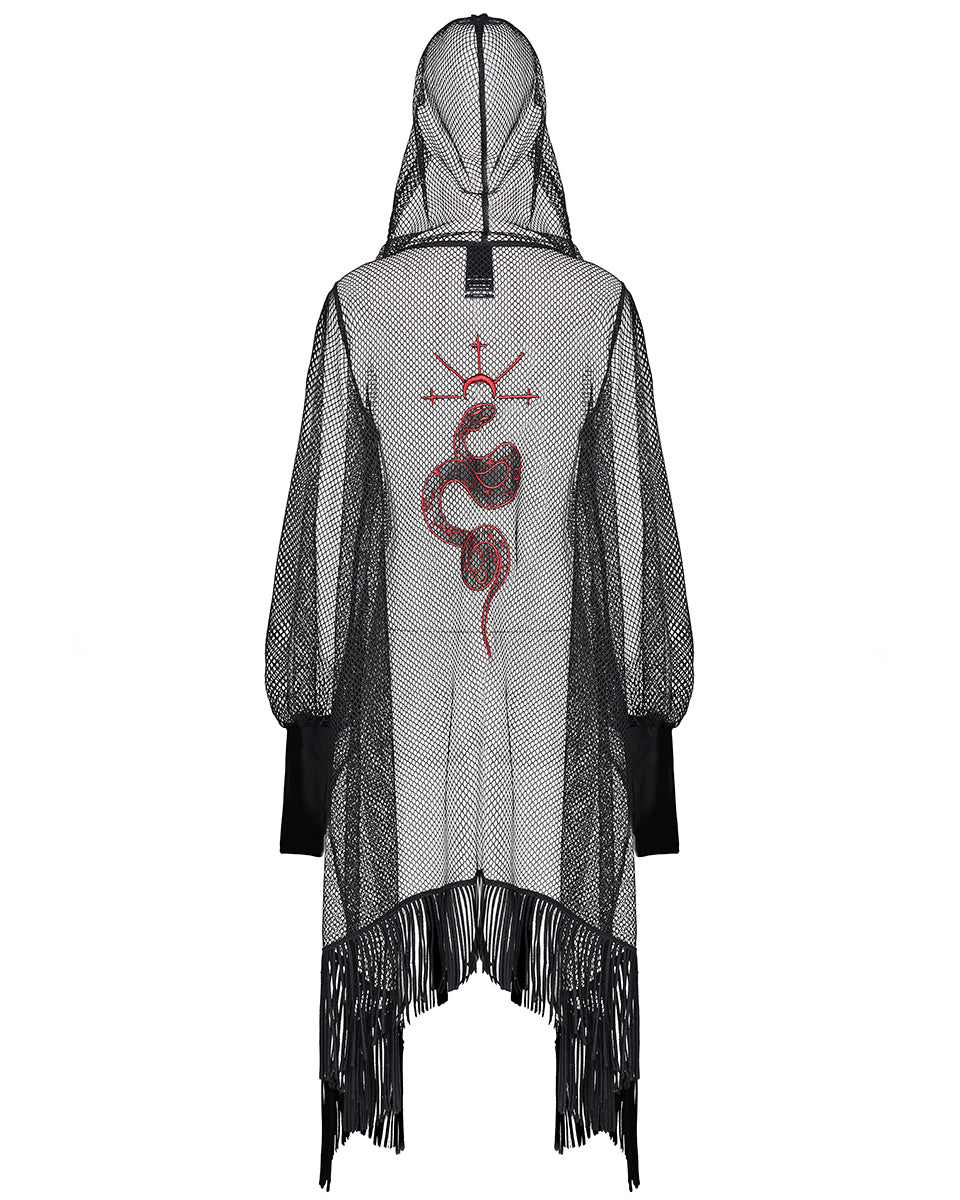 OPY-616 Daily Life Hooded Mesh Cloak