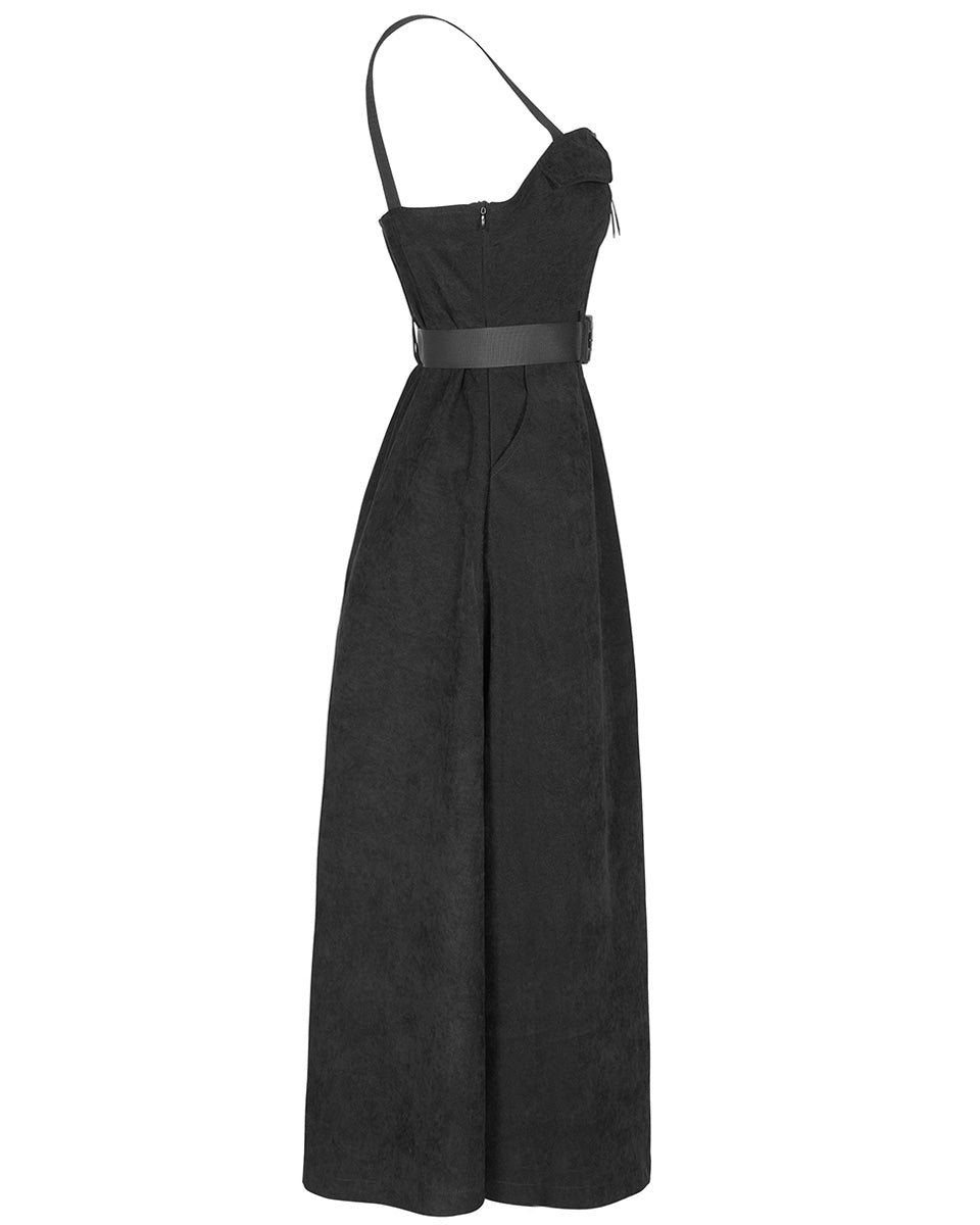 Daily Life Utilitarian CyberPunk Pinafore Dress