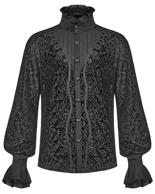WY-1280 Invictus Mens Gothic Vampire Dress Shirt