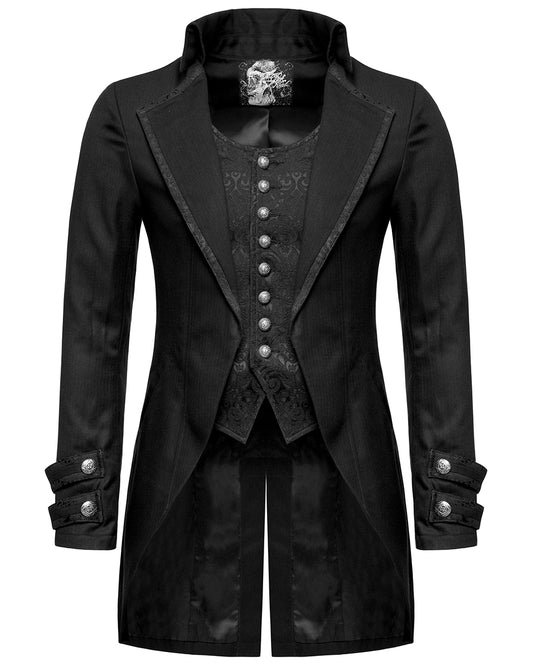 Y-750 Halifax Mens Morning Jacket - Black