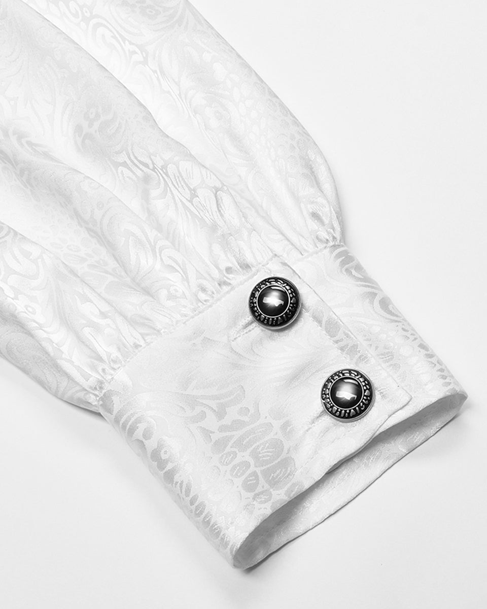 WY-1327 Columbus Mens Shirt - White