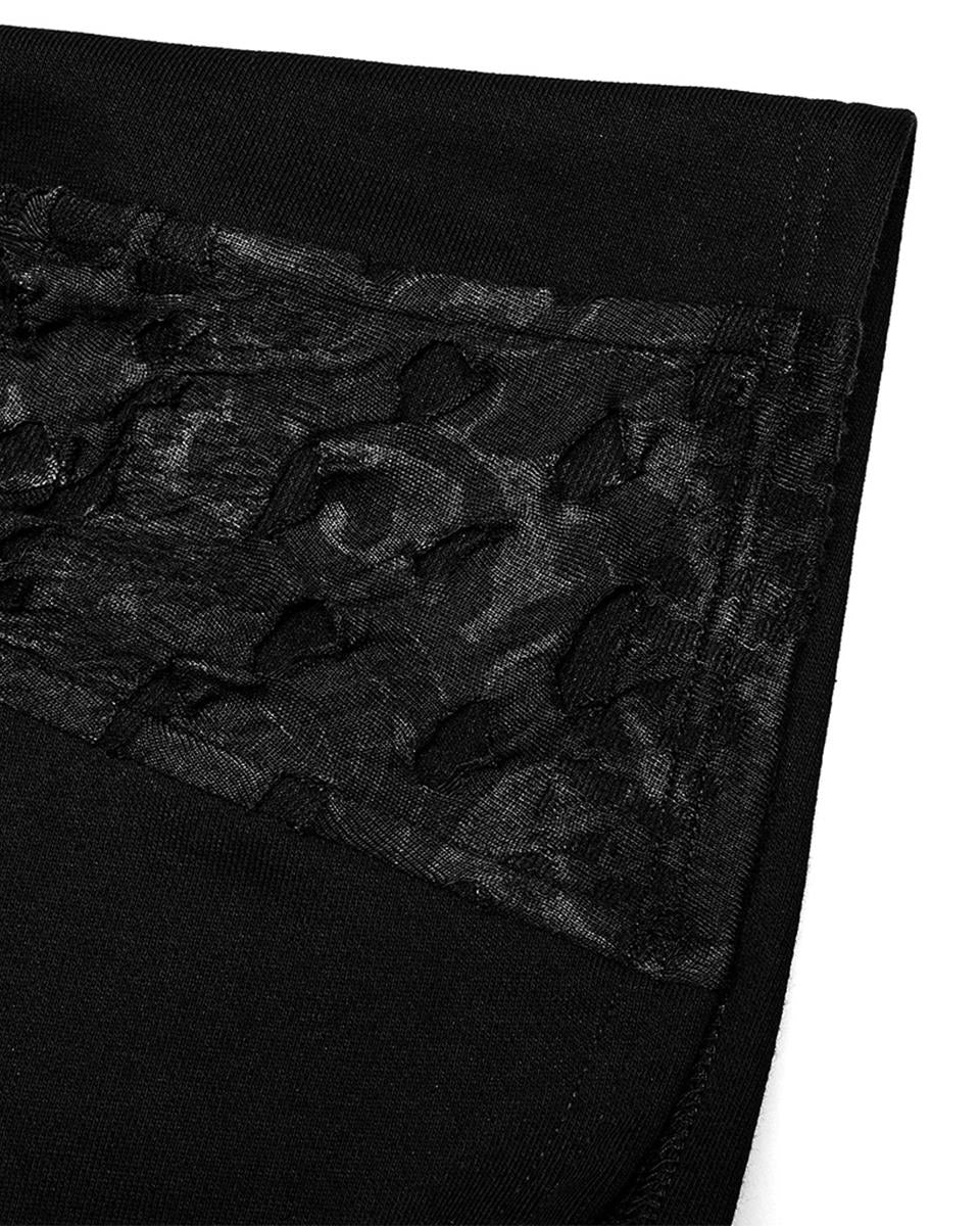WS-512 Mens Post Apocalyptic Shredded Hooded Scarf