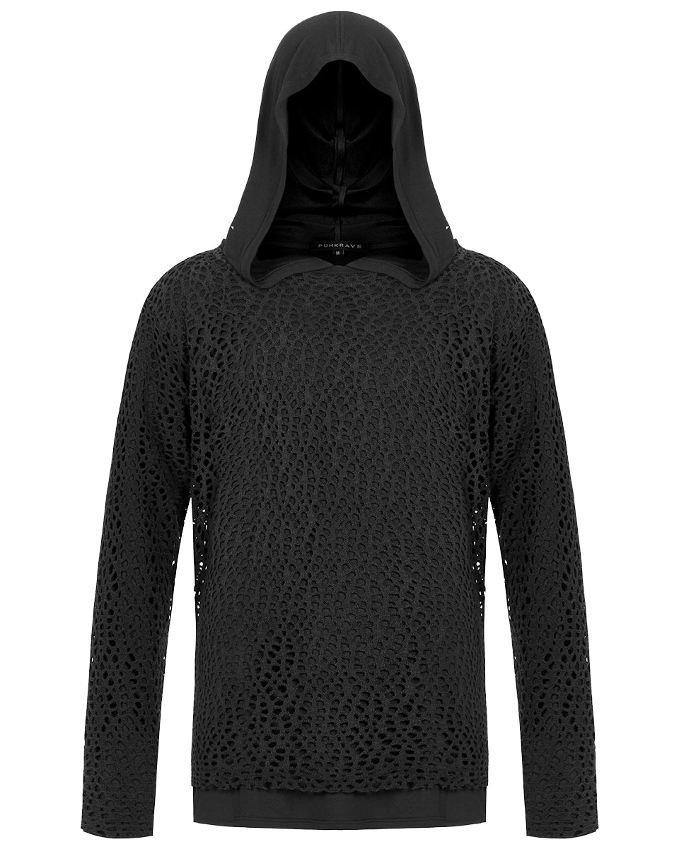 WT-687 Shadow Siphon Mens 2-Piece Apocalytic Hooded Top