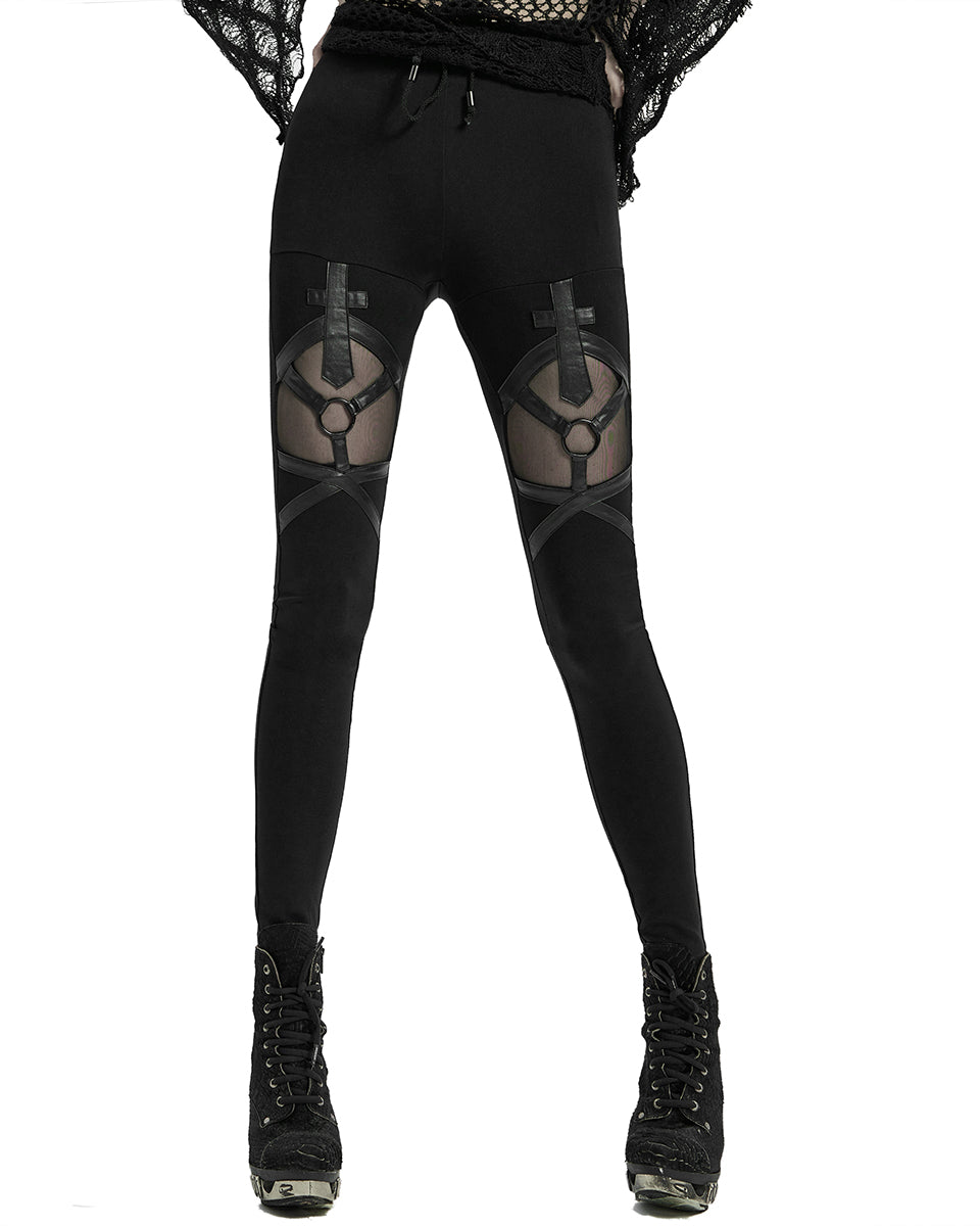 WK-474 Utopica Womens Gothic Leggings