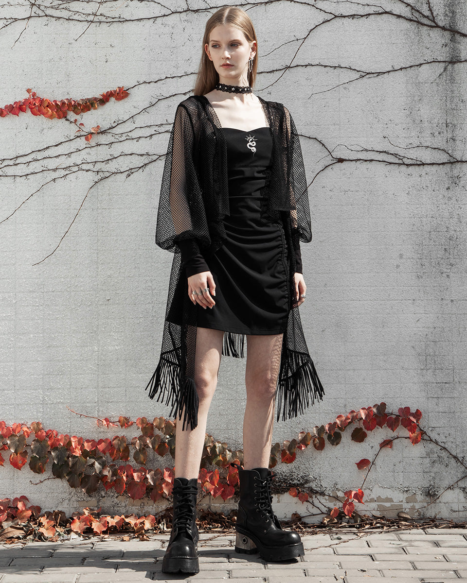 OPY-616 Daily Life Hooded Mesh Cloak