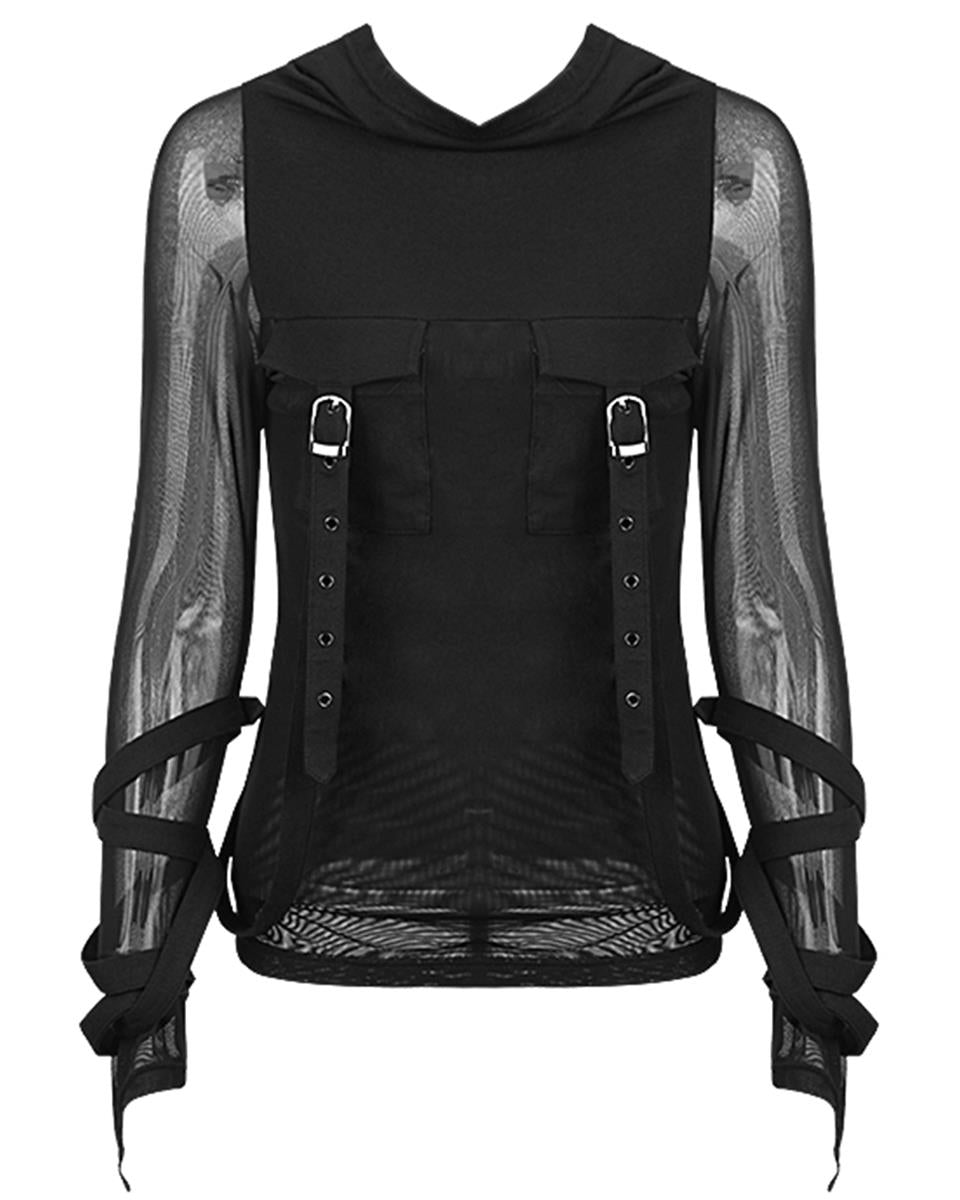 T-407 Evestus Womens Hooded Top