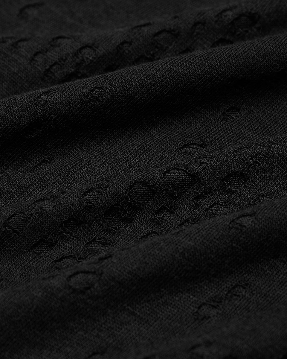 WT-658 Atompunk Mens Apocalyptic Broken Knit T-Shirt Top