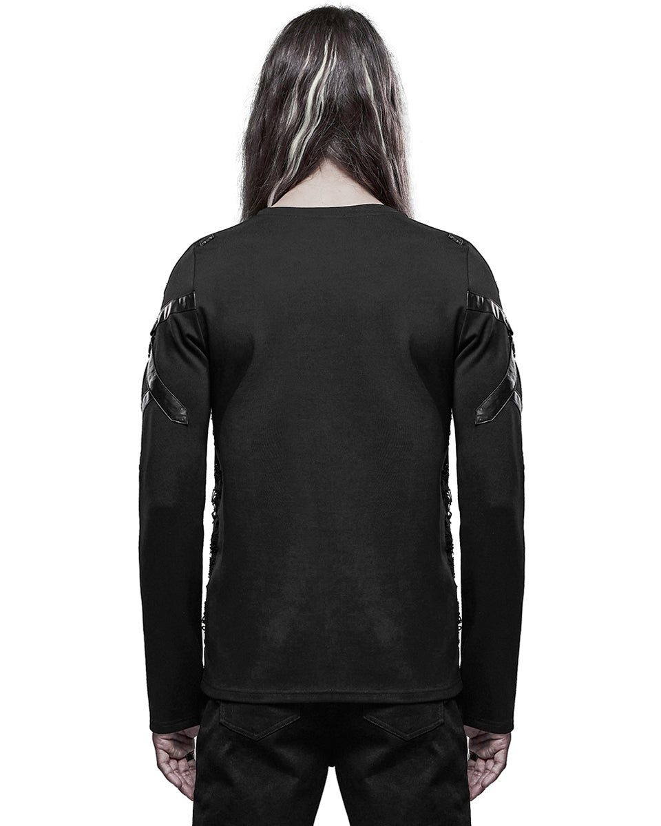 WT-683 Kill Caustic Mens Apocalyptic Gothic Top