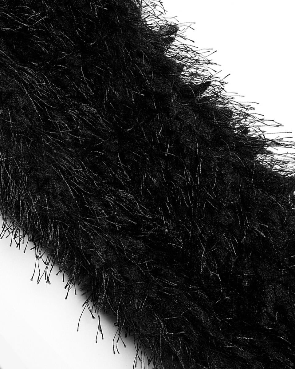 OPS-283 Faux Monster Fur Hooded Scarf