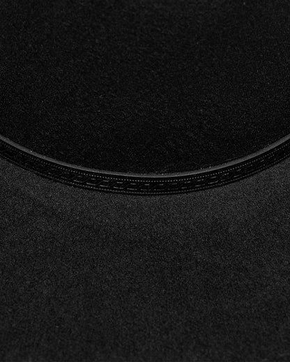 OS-759MZ Daily Life Womens Gothic Beaded Wide Brim Fedora Hat - Black