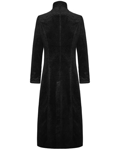 Y-651 Byzantine Mens Coat - Black