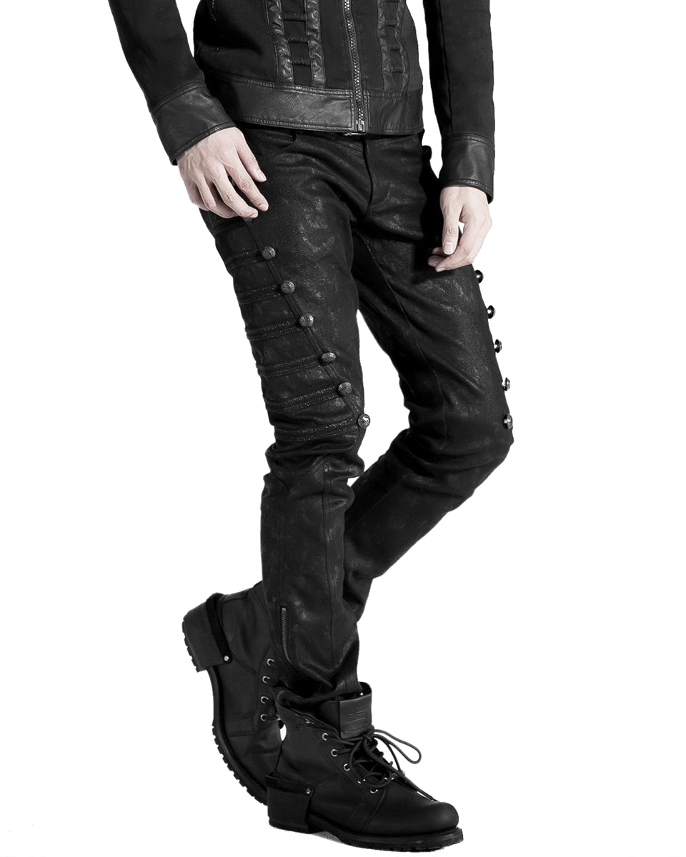 Black Parade Mens Military Pants