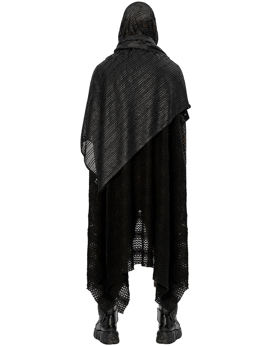 WS-522-BKM Mens Post Apocalyptic Desert Punk Shemagh Scarf