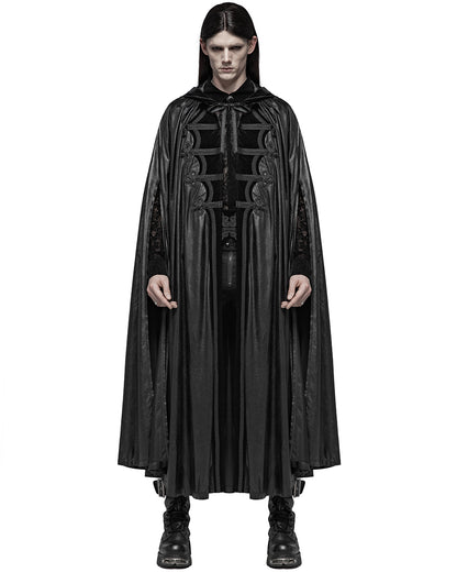 WY-1013 Nights Watch Mens Gothic Cloak