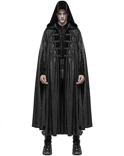 WY-1013 Nights Watch Mens Gothic Cloak
