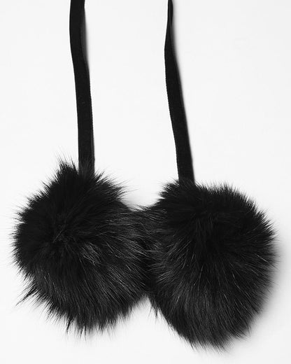 WY-1808XCF Womens Long Gothic Aristocrat Jacquard & Faux Fur Winter Coat