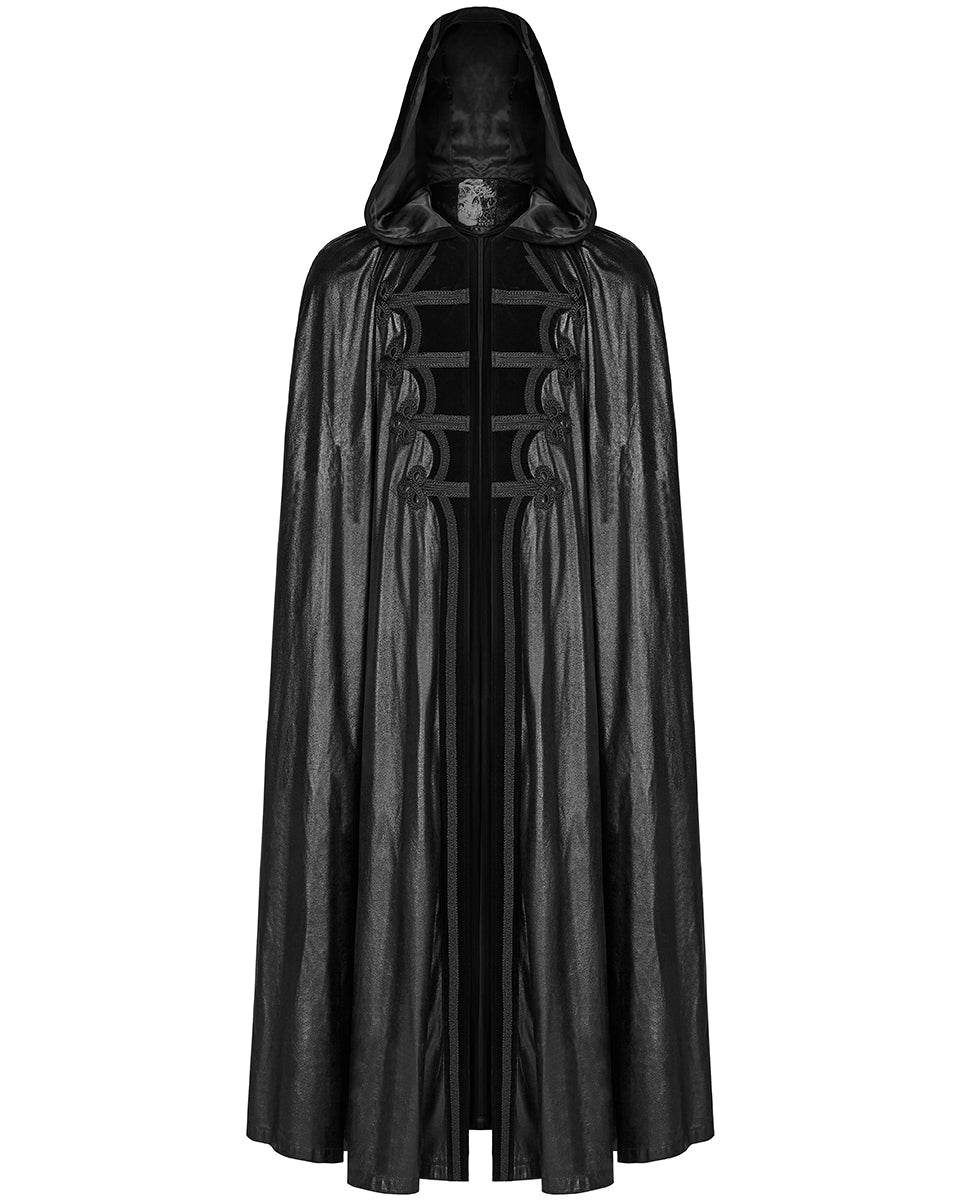 WY-1013 Nights Watch Mens Gothic Cloak