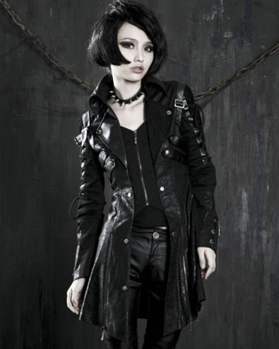Poisonblack - Gothic style women's jacket by Punk Rave - Gothic-Zone