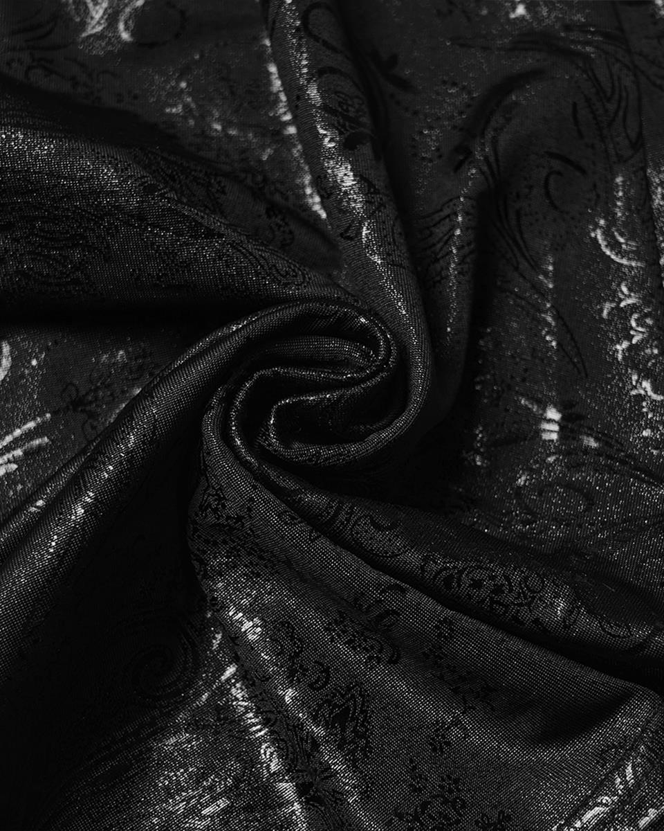 WK-731XCF Womens Baroque Gothic Skirted & Flared Leggings