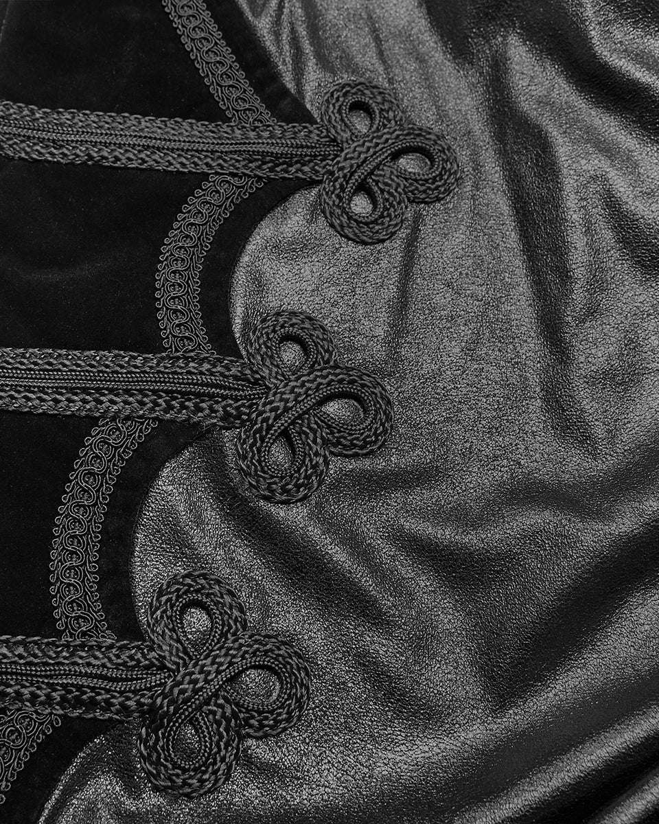 WY-1013 Nights Watch Mens Gothic Cloak