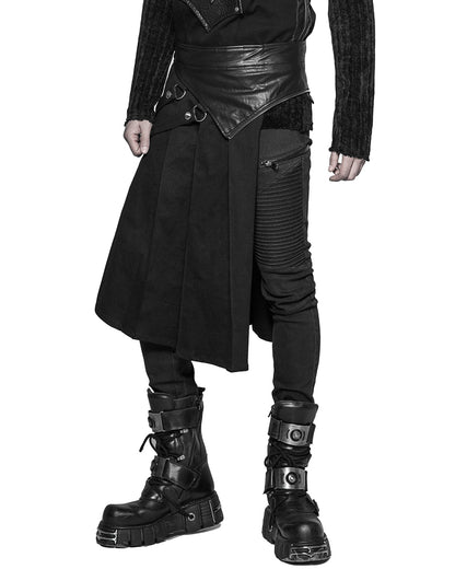 Q-372 Mens Apocalyptic Punk Kilt