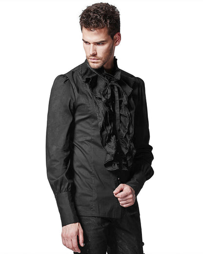 Y-597 Severin Mens Shirt - Black