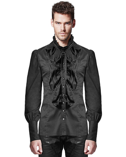 Y-597 Severin Mens Shirt - Black