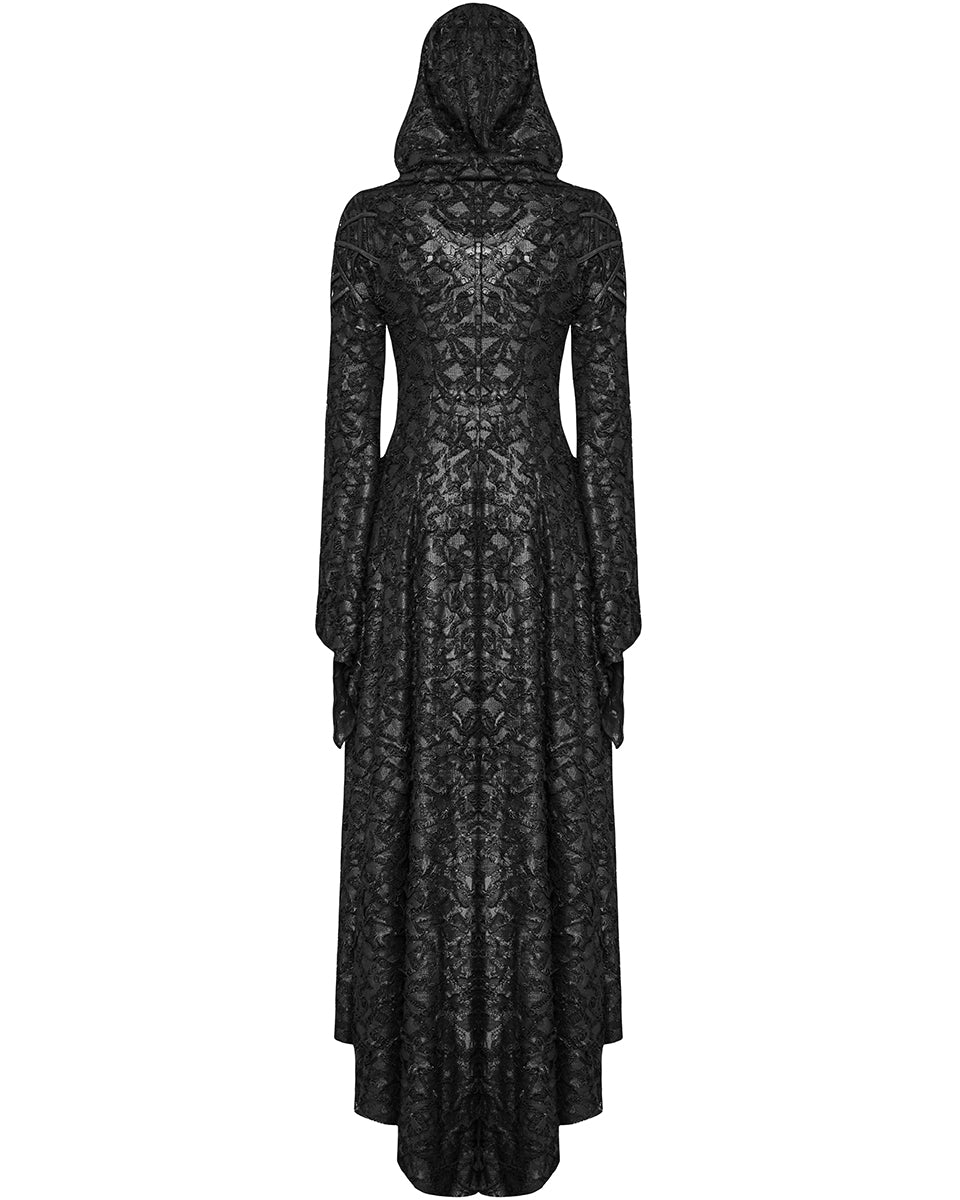 Q-308 Apocalyptic Witch Hooded Cloak Jacket