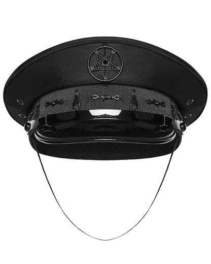 WS-897MZ Unisex Apocalyptic Gothic Pentagram Military Cap