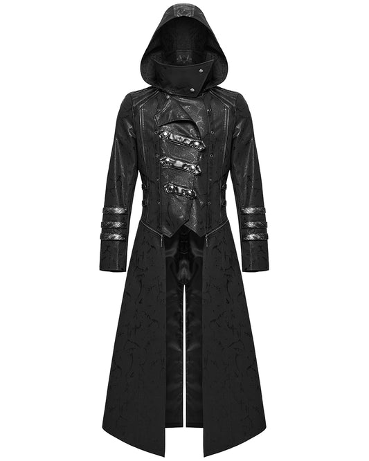 Y-364 Mens Scorpion Hooded Coat