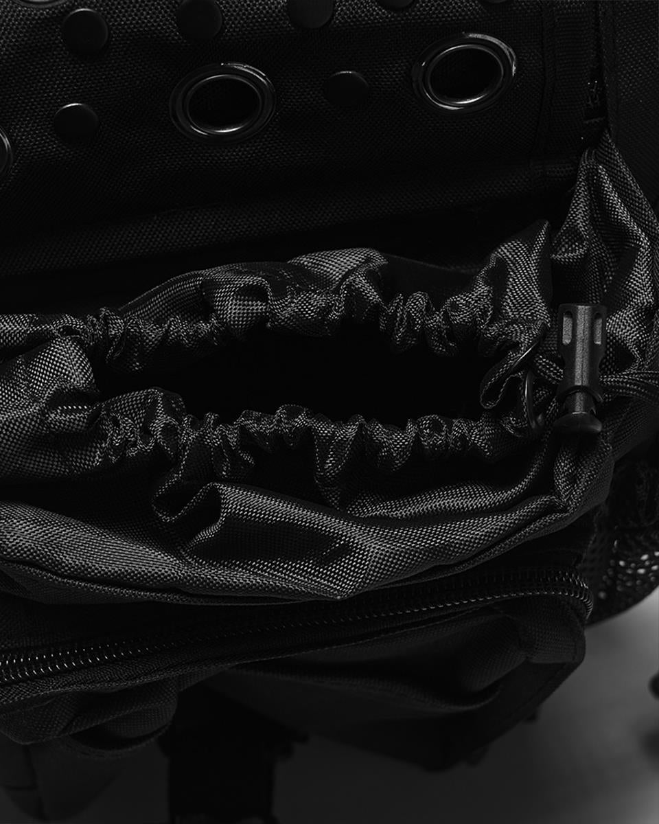 WS-869BB Unisex Apocalyptic Gothic Studded Skull Hip Bag Waist Pack Belt