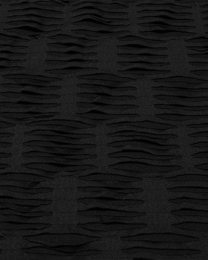 WT-1011TDM-BKM Mens Apocalyptic Gothic Shredded & Studded Broken Knit T Shirt Top