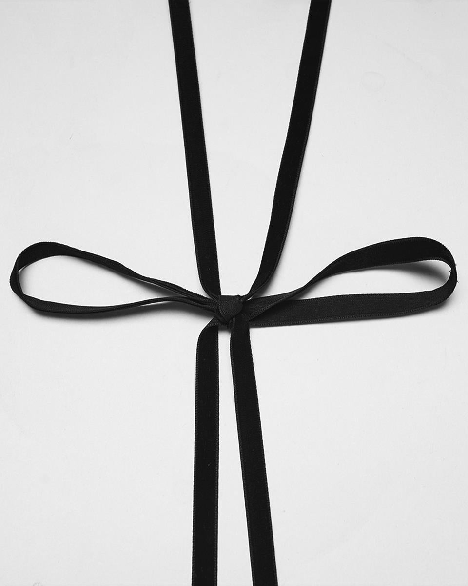 WS-807QTF Womens Gothic Burlesque Feathered Shawl Cape - Black & Red