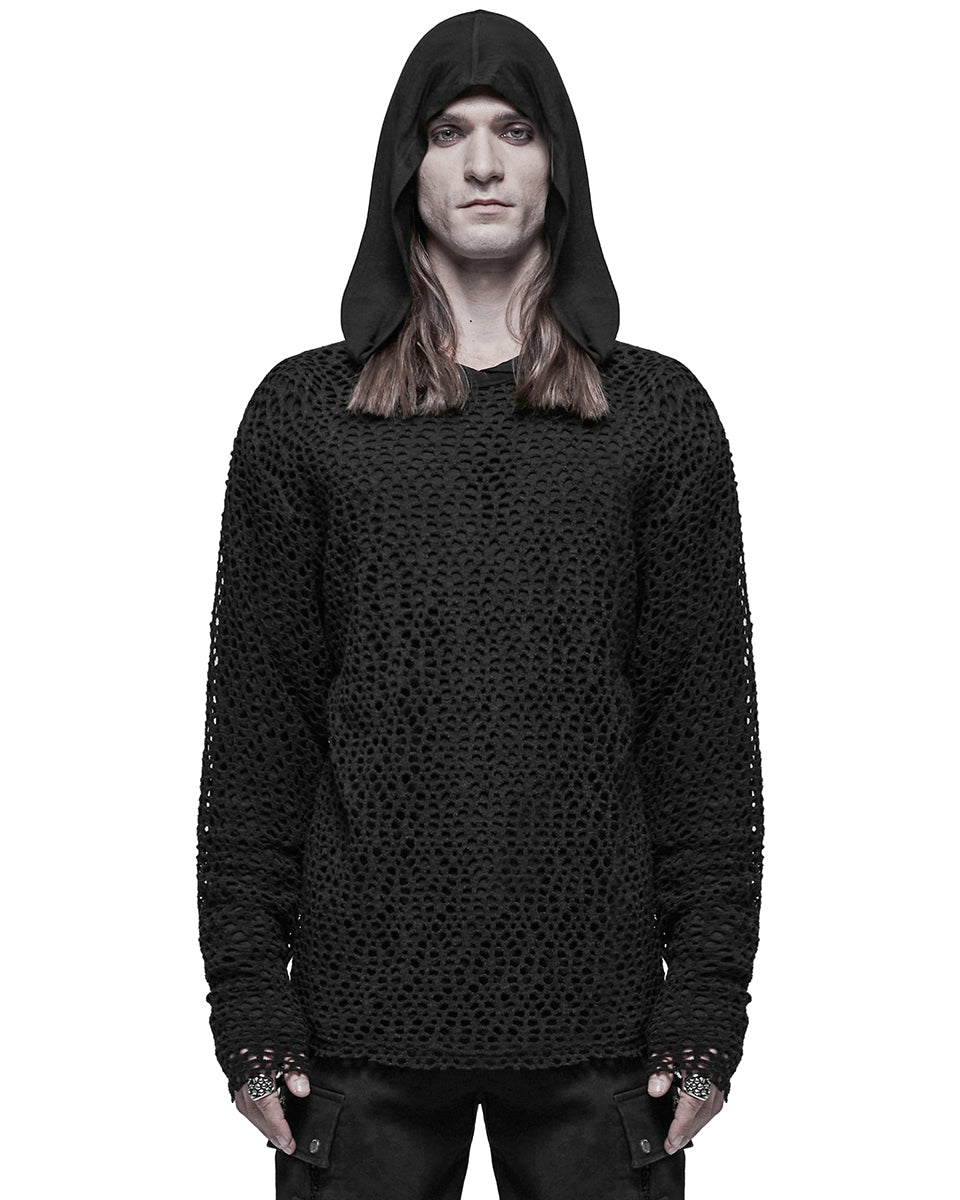 WT-687 Shadow Siphon Mens 2-Piece Apocalytic Hooded Top