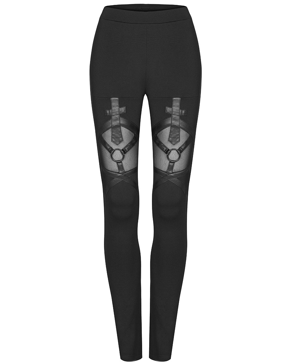 WK-474 Utopica Womens Gothic Leggings